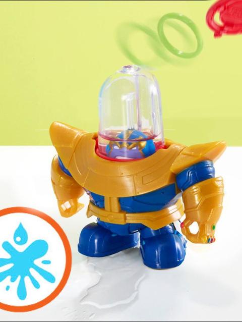 Hydro Pods Marvel Thanos Aqua Armor, Thanos Mech Suit, Water Activated Battle Toy