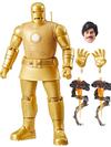 Marvel Legends Series Iron Man (Model 01 - Gold) 6" Retro Comics Collectible Action Figure