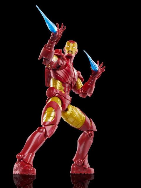 Marvel Legends Series Iron Man (Model 20) 6" Retro Comics Collectible Action Figure