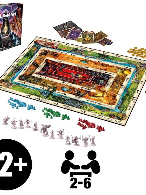 Talisman: The Magical Quest Board Game, 5th Edition, Fantasy Tabletop Adventure Games, 12+