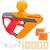 Nerf Pro Gelfire Uproar Blaster, 10,000 Gelfire Rounds, 400 Round Hopper, Eyewear, Ages 14+