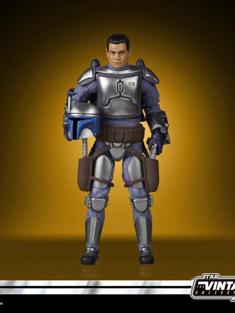 Star Wars The Vintage Collection Jango Fett, Star Wars: Attack of the Clones Deluxe Action Figure (3.75”)