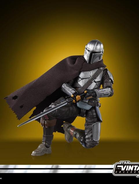 Star Wars The Vintage Collection The Mandalorian, The Mandalorian Action Figure (3.75”)