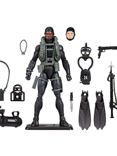 G.I. Joe Classified Series 60th Anniversary Action Sailor - Recon Diver, 6” Action Figure