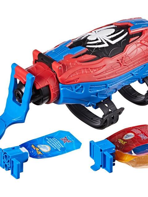 Marvel Spider-Man Real Webs Ultimate Web Blaster, 2-in-1 Blaster, Role Play Toy, Spider-Man Costume