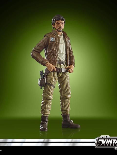 Star Wars The Vintage Collection Captain Cassian Andor, Rogue One: A Star Wars Story Action Figure (3.75”)