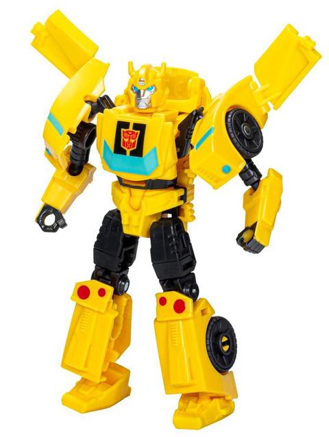 Transformers Toys EarthSpark Warrior Class Bumblebee, 5" Action Figures for Kids 6+