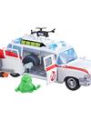 Ghostbusters Track & Trap Ecto-1 Car Toy with Slimer Toy Accessory