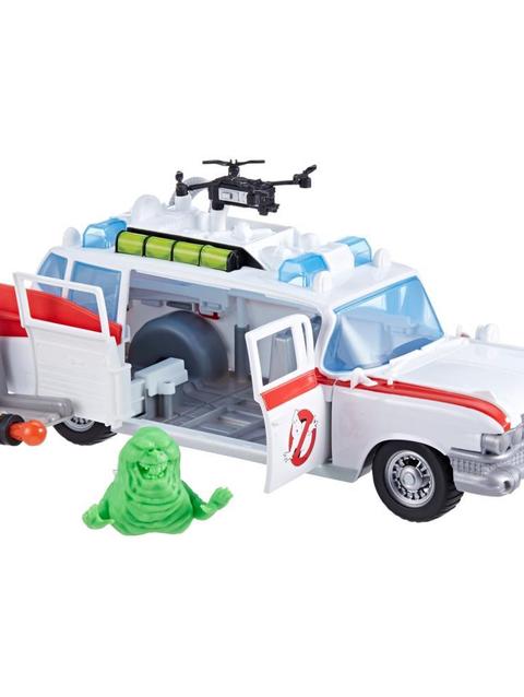 Ghostbusters Track & Trap Ecto-1 Car Toy with Slimer Toy Accessory