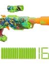 Nerf Zombie Driller Dart Blaster, 16 Nerf Elite Darts, Outdoor Games, Ages 8+