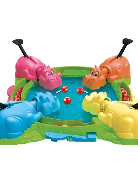 Hungry Hungry Hippos Board Game for Preschoolers, Ages 4+, For 2 to 4 Players