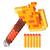 Nerf Minecraft Firebrand, Dart Blasting Axe, 6 Nerf Elite Foam Darts, Ages 8 & Up