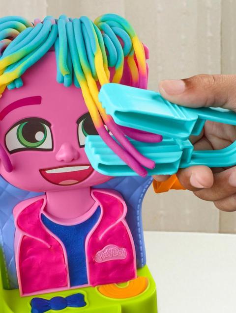 Play-Doh Hair Stylin' Salon Playset, Pretend Play Toy Set for Kids Ages 3+