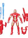 Marvel Avengers Epic Hero Series Battle Gear 4" Iron Man Action Figure for Kids 4+