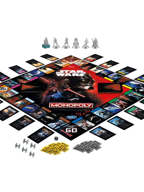 Monopoly: Disney Star Wars Dark Side Edition Board Game for Families, Games for Kids, Star Wars Gift