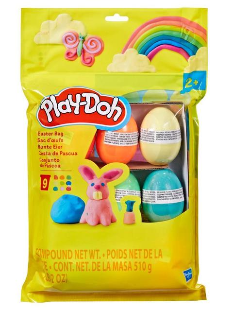 Play-Doh Easter Bag, 9 Eggs for Party Favors & Kids Arts and Crafts