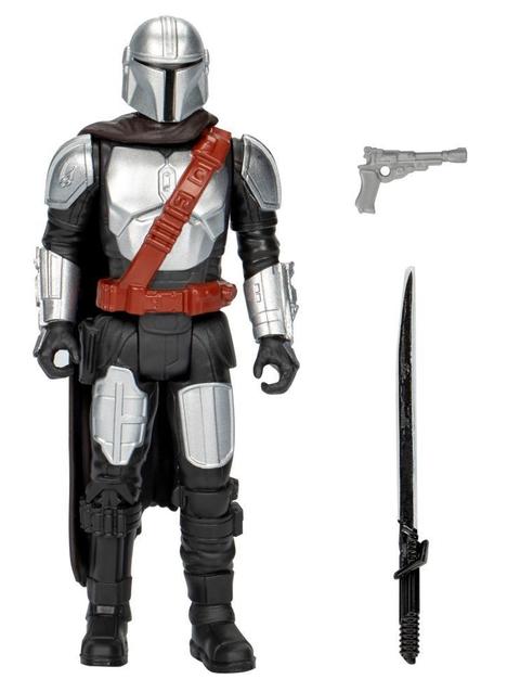 Star Wars Epic Hero Series The Mandalorian Action Figure & 2 Accessories (4")