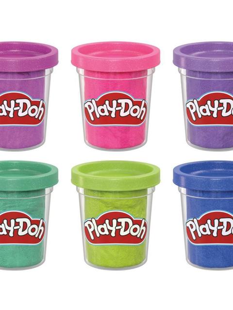 Play-Doh 6 Pack Sparkle Collection Arts and Crafts Toys