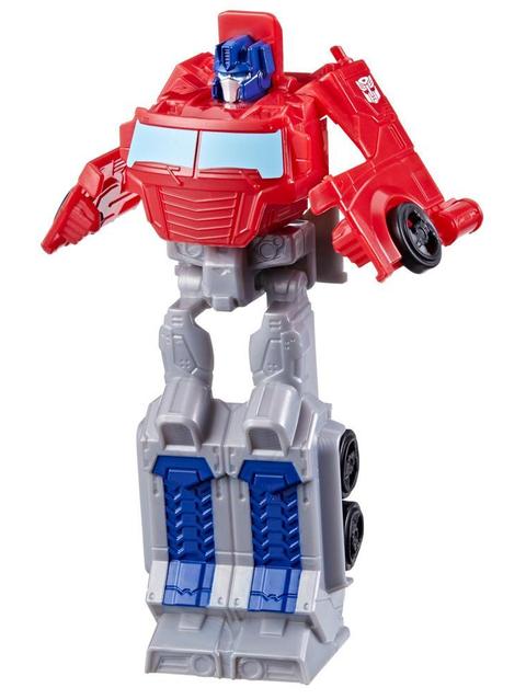 Transformers Toys Authentics Bravo Optimus Prime, 4.5" Action Figures for Kids Ages 6+