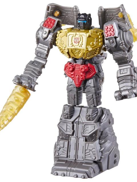 Transformers Toys Authentics Bravo Grimlock, 4.5" Action Figures for Kids Ages 6+