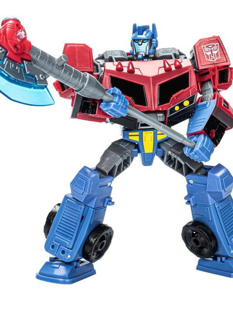 Transformers Legacy United Voyager Animated Universe Optimus Prime 7” Action Figure, 8+