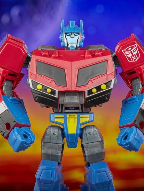 Transformers Legacy United Voyager Animated Universe Optimus Prime 7” Action Figure, 8+