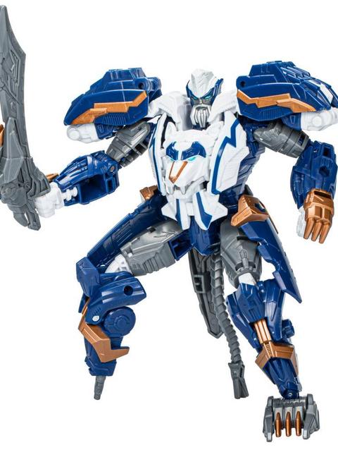 Transformers Legacy United Voyager Prime Universe Thundertron 7” Action Figure, 8+