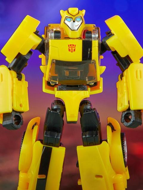 Transformers Legacy United Deluxe Animated Universe Bumblebee 5.5” Action Figure, 8+