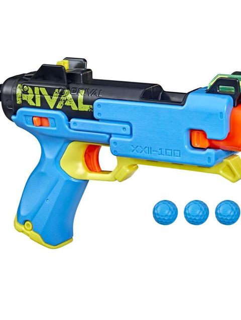 Nerf Rival Fate XXII-100 Blaster, Most Accurate Nerf Rival System, Adjustable Rear Sight, 3 Nerf Rival Accu-Rounds