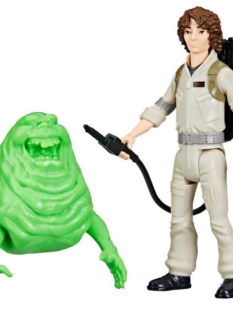 Ghostbusters Fright Features Trevor Spengler Action Figure with Slimer Ghost