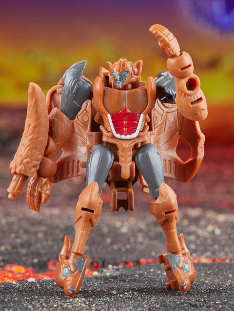 Transformers Legacy United Core Beast Wars II Universe Tasmania Kid 3.5” Action Figure, 8+