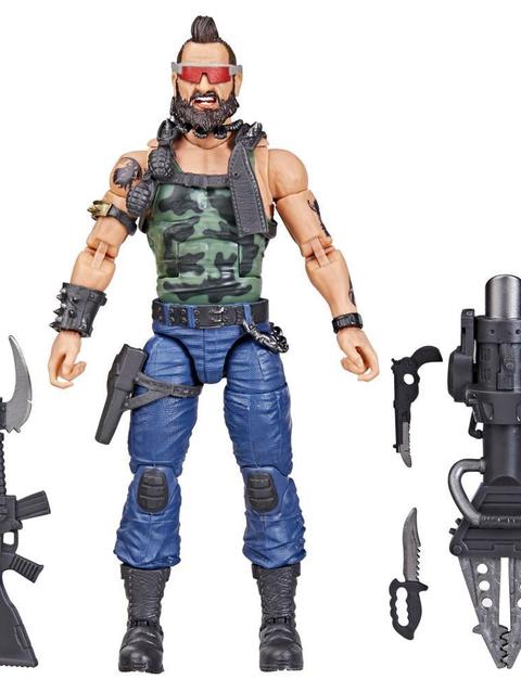 G.I. Joe Classified Series Dreadnok Ripper, Collectible G.I. Joe Action Figure (6"), 102