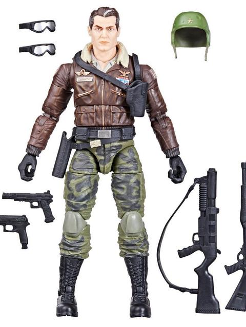 G.I. Joe Classified Series General Clayton "Hawk" Abernathy, Collectible G.I. Joe Action Figure (6"), 103