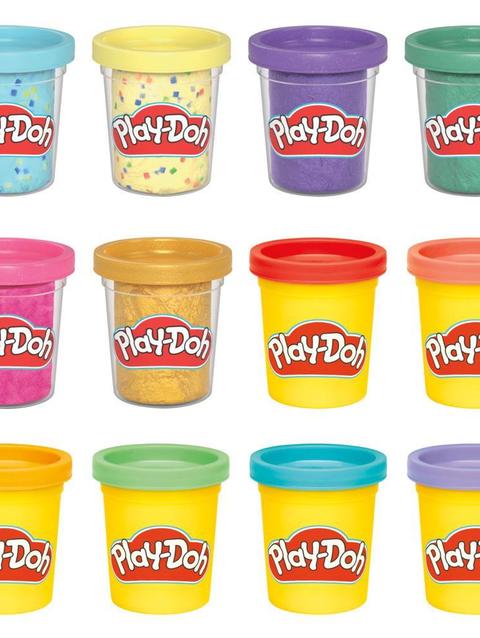 Play-Doh 12 Pack Assorted Celebration Compound Arts and Crafts Toys