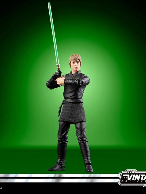 Star Wars The Vintage Collection Luke Skywalker (Jedi Academy) Action Figures (3.75”)