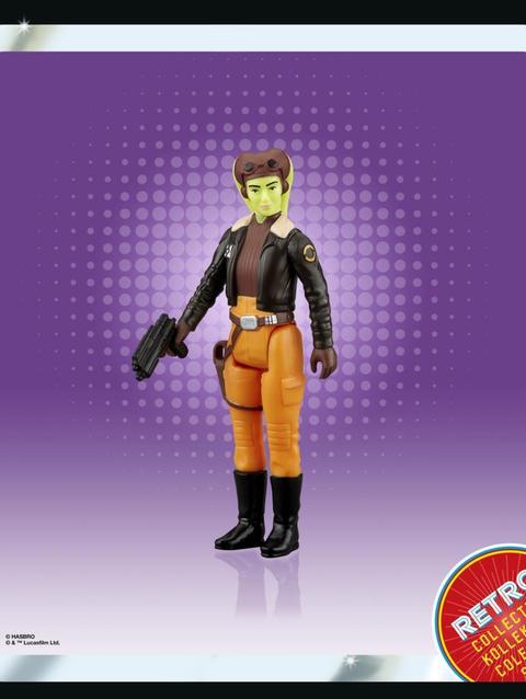 Star Wars Retro Collection General Hera Syndulla Action Figures (3.75”)