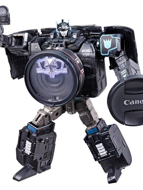 Transformers Takara Tomy Canon Collaboration Nemesis Prime R5 Converting Action Figure