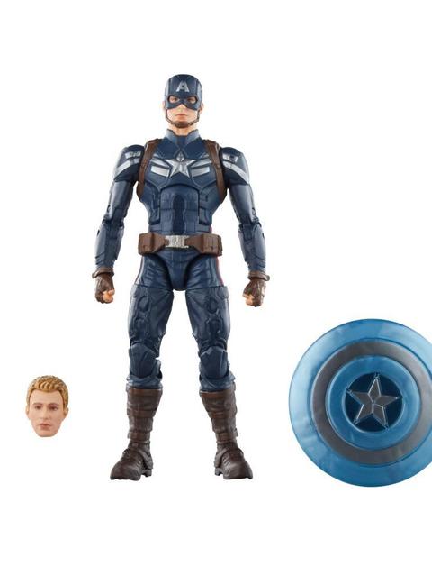 Hasbro Marvel Legends Series Captain America, 6" Marvel Legends Action Figures