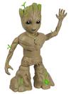 Marvel Studios I Am Groot Groove 'N Grow Groot, 13.5 Inch Interactive Action Figure, Marvel Toys