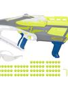 Nerf Hyper Evolve-100 Blaster, 70 Nerf Hyper Rounds, Spring-Open Hopper, Up To 110 FPS Velocity, Eyewear Included