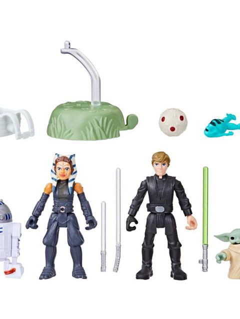 Star Wars Mission Fleet, Grogu Action Figure Set, Star Wars Toys for Kids (2.5" Scale)