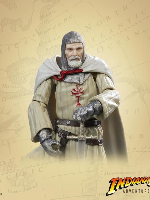 Indiana Jones Adventure Series Grail Knight Action Figure (6”)