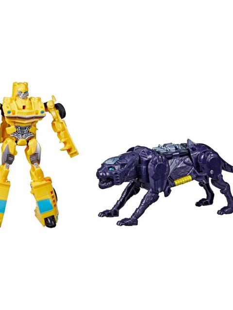 Transformers: Rise of the Beasts Movie, Beast Alliance, Beast Combiners 2-Pack Bumblebee Toys, 6 and Up, 5-inch