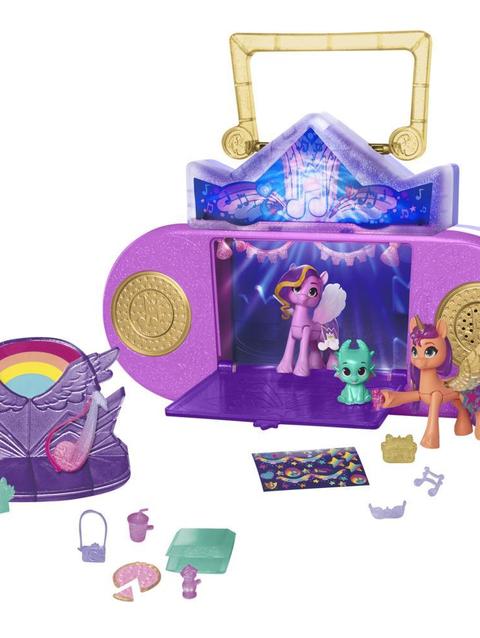 My Little Pony: Make Your Mark Toy Musical Mane Melody - Playset with Lights and Sounds, 3 Figures, for Kids 5 and Up