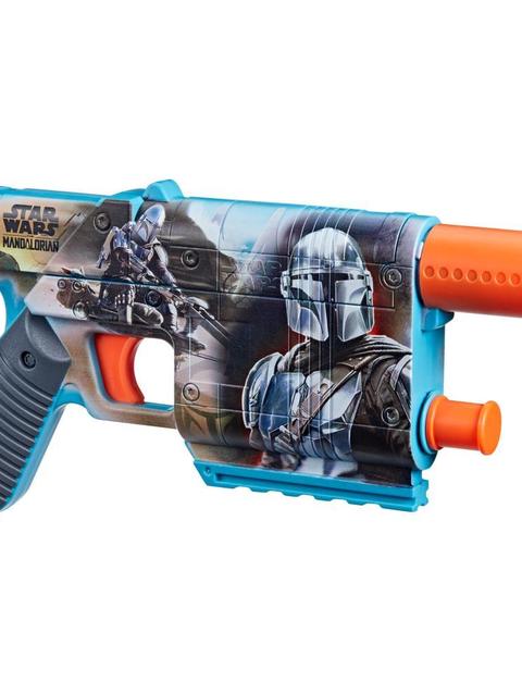 Nerf Star Wars The Mandalorian Dart Blaster, 12 Nerf Elite Darts, Gifts for 8 Year Old Boys & Girls & Up