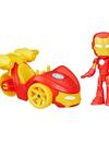 Marvel Spidey and His Amazing Friends Iron Racer Set, Action Figure, Vehicle, and Accessory