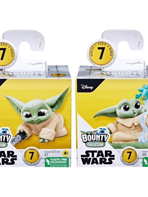 Star Wars The Bounty Collection Series 7, 2-Pack Grogu Figures, Star Wars Toys (2.25")