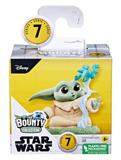 Star Wars The Bounty Collection Series 7, Grogu Froggy Force, Star Wars Toys (2.25")