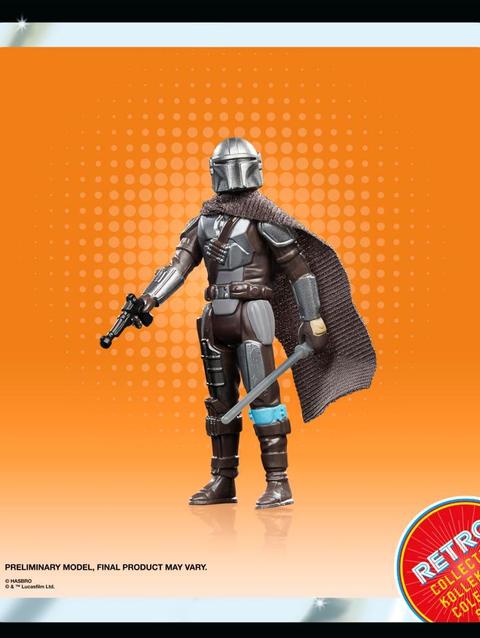 Star Wars Retro Collection The Mandalorian Action Figures (3.75”)