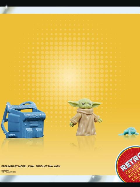 Star Wars Retro Collection Grogu Action Figures (3.75”)